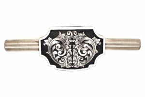 Personalized items featuring engraved unique pattern.